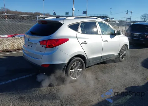 2014 Hyundai Tucson Se from USA, damaged, VIN KM8JUCAG2EU869989